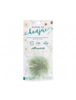 Image de Eponge de Konjac Argile Verte et Thé vert - Soin du Visage - Aromandise depuis Accessoires 0 déchets - pour une consommation responsable