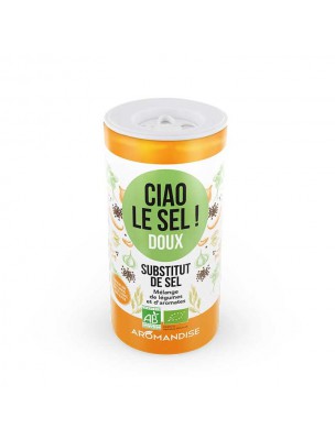 Image de Ciao Le Sel Doux ! Bio - Substitut de Sel 70 g - Aromandise via Estragon Bio - Cristaux d'Huiles Essentielles - 10g