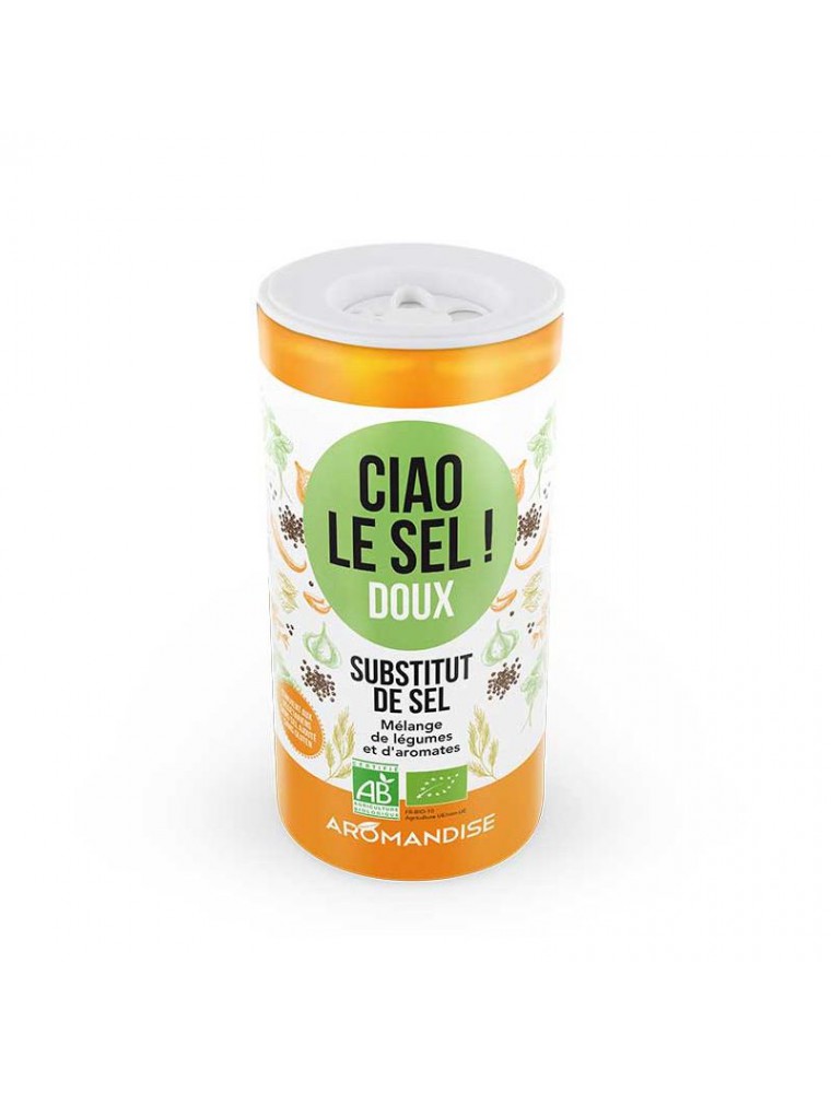 Image principale de la modale pour Ciao Le Sel Doux ! Bio - Substitut de Sel 70 g - Aromandise