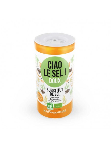 Image principale de Ciao Le Sel Doux ! Bio - Substitut de Sel 70 g - Aromandise