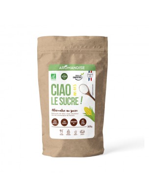 Image de Ciao Le Sucre ! Maïs Bio - Substitut du Sucre 300 g - Aromandise via Ciao Le Sel ! Substitut de Sel Acidulé Bio 70 g