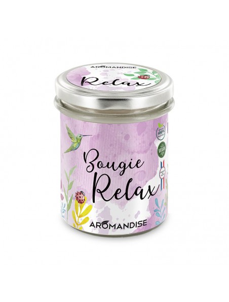 Image principale de Bougie Relax - Senteurs Relaxantes 150 g - Aromandise