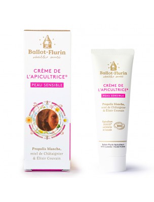 Image de Beekeeper's Cream for Sensitive Skin - Gently moisturizes and protects 30 ml Ballot-Flurin via Buy Argan Organic - Argania spinosa Plant Oil 50 ml - Propos