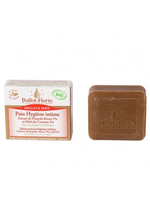 Image de Intimate Hygiene Bar 100g - Natural Intimate Hygiene - Ballot-Flurin depuis Apicosmetics takes care of your skin and hair