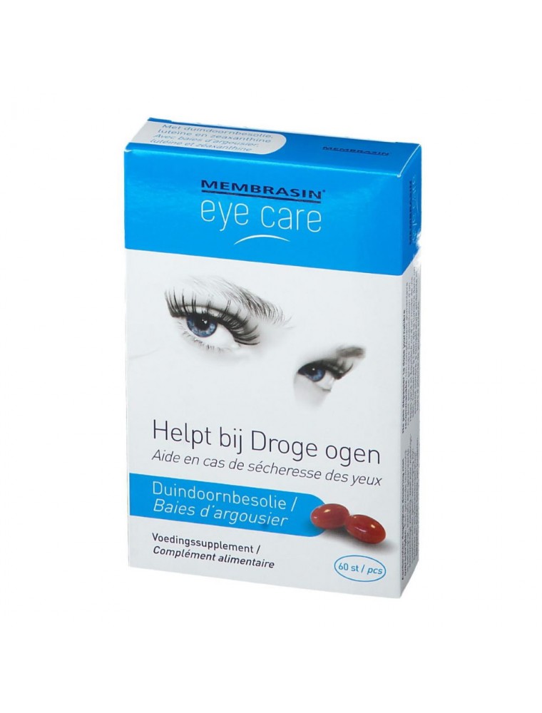 Image principale de la modale pour Membrasin Eye Care - Baies d'Argousier 60 capsules - Aromtech