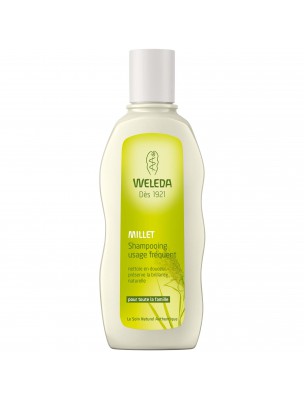 Image de Gentle Millet Shampoo - Frequent Use 190 ml - Weleda depuis Natural hair dyes and hair care