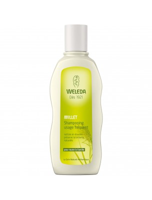 Image de Shampoing Doux au millet - Usage fréquent 190 ml - Weleda depuis Achetez les produits Weleda à l'herboristerie Louis