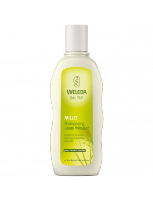 Image de Shampoing Doux au millet - Usage fréquent 190 ml - Weleda via Crème de Douche Harmonisante- Aroma Shower Love Weleda