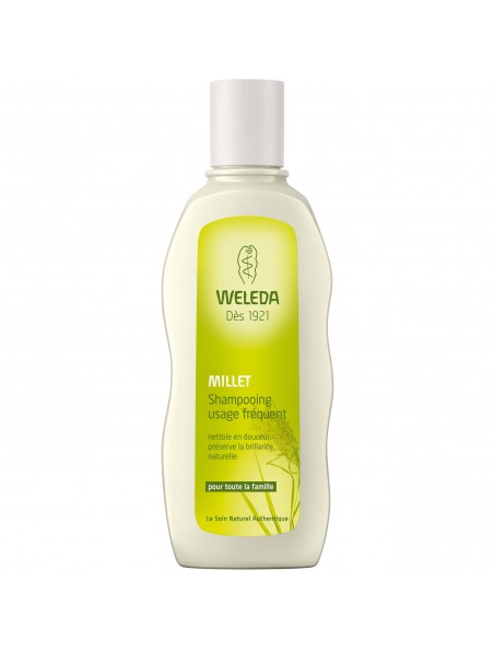 Image principale de Shampoing Doux au millet - Usage fréquent 190 ml - Weleda