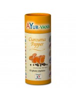 Image de Curcuma Pepper - Confort articulaire 60 gélules - Ayur-Vana depuis Curcuma : boostez votre santé avec nos produits naturels