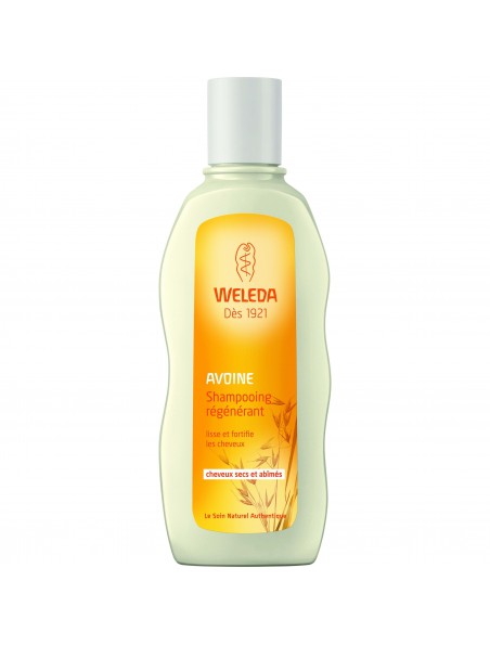 Image principale de Shampoing Régénérant à l'avoine - Cheveux secs et abîmés 190 ml - Weleda