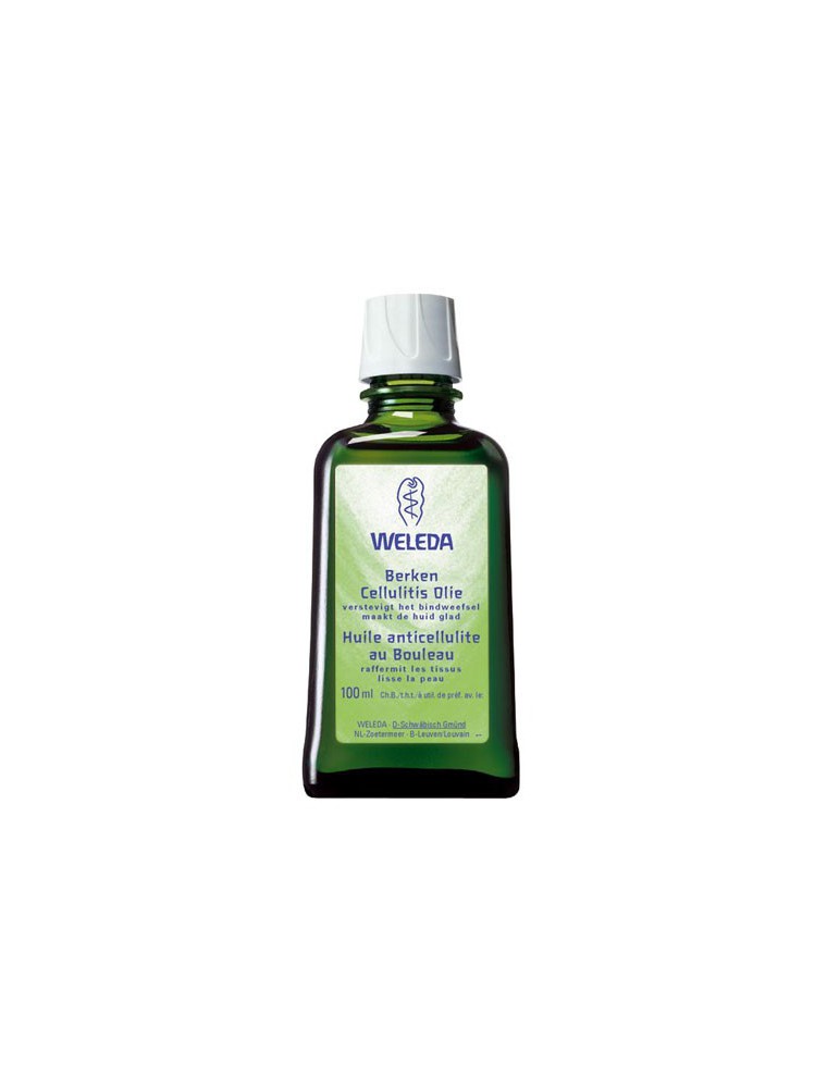 Image principale de la modale pour Huile Anti-cellulite au Bouleau - Raffermit et lisse 100 ml - Weleda