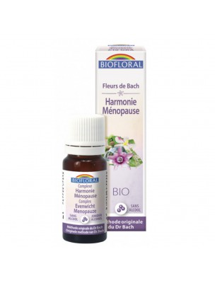 Image de Complexe Harmonie Ménopause N°19 Bio - Granules Fleurs de Bach 10 ml - Biofloral depuis Commandez les produits Biofloral à l'herboristerie Louis