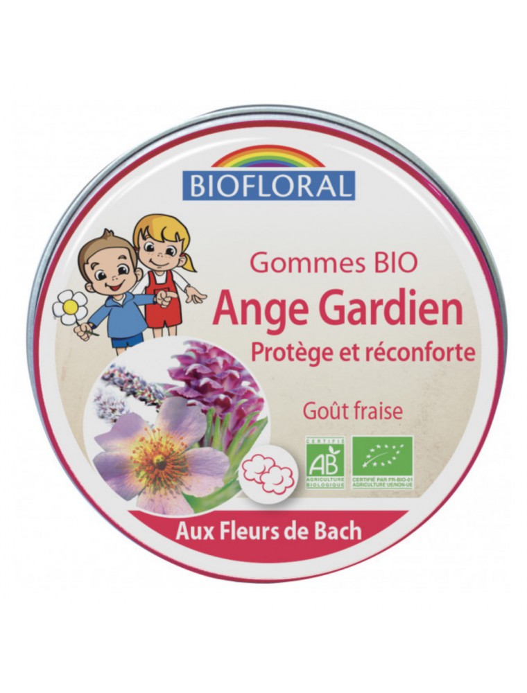 Image principale de la modale pour Ange gardien Bio - Fleurs de Bach pour les Enfants Gommes 45g - Biofloral
