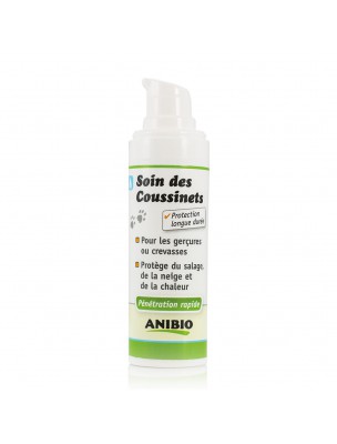 Image de Soin des coussinets - Soin et protection 30 ml - AniBio via Achetez Phytobalm - Crème cicatrisante 100 g -  Chiens, Chats et Chevaux