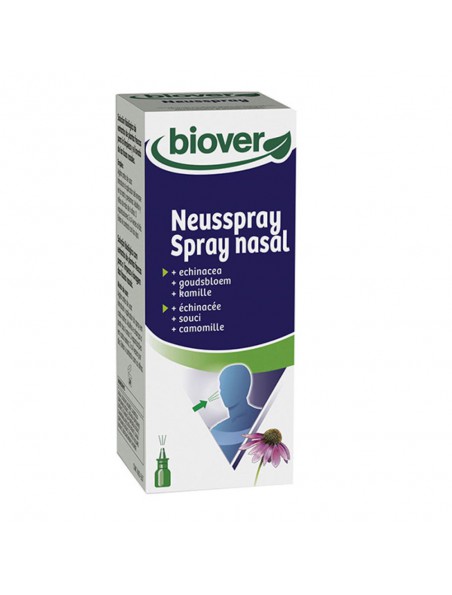 Image principale de Spray Nasal - Respiration 23 ml - Biover