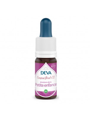 Image de Émotions de la Petite enfance Bio - Ouverture Créativité Composé floral n°11 15 ml - Deva depuis Fleurs de Bach naturelles pour votre bien-être | Boutique en ligne (4)