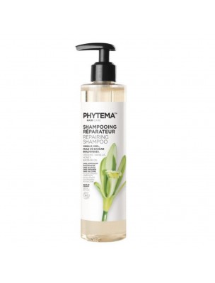 Image de Shampoing Réparateur Bio - Cheveux secs et cassants 250 ml - Phytema depuis Achetez les produits Phytema à l'herboristerie Louis