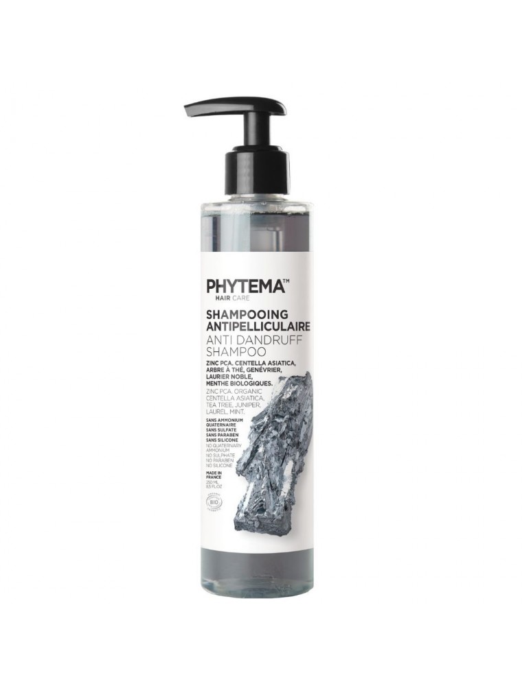 Image principale de la modale pour Shampoing Antipelliculaire Bio - Soin des Cheveux 250 ml - Phytema