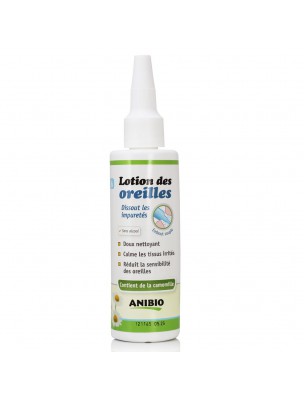 Image de Ear Lotion - Dogs and Cats 125 ml - AniBio depuis Buy the products AniBio at the herbalist's shop Louis