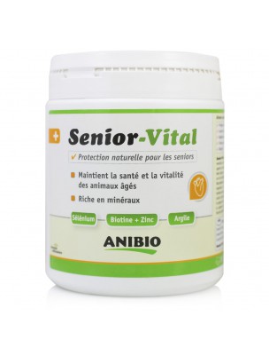 Image de Senior Vital - Santeat and Vitality Dogs and Cats 450 g - AniBio via Buy Anti-oxidant Complex - Anti-aging Dogs and Cats 100g -