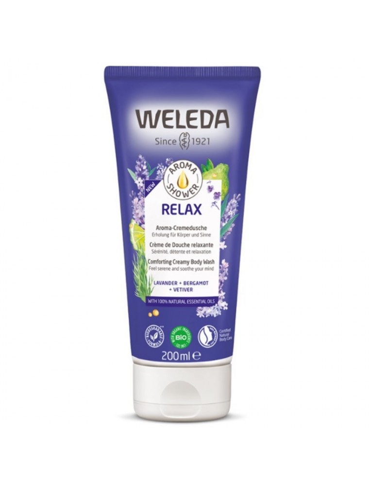 Image principale de la modale pour Aroma Shower Relax Bio - Calme et détente 200 ml - Weleda