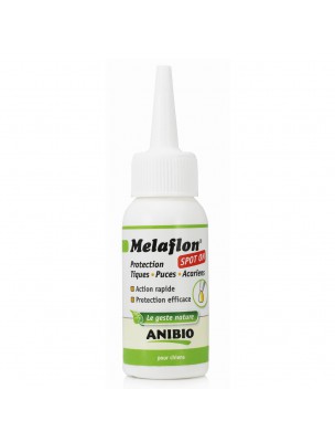 Image de Melaflon Spot On Antiparasitaire pour chiens - Contre les tiques, puces et acariens 50 ml - AniBio depuis Résultats de recherche pour "Tube de p��te d���"