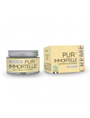 Image de Pur Immortelle Bio - Crème de Nuit Visage 50 ml - Propos Nature depuis louis-herboristerie