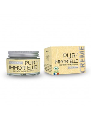 Image de Pur Immortelle Bio - Crème de Nuit Visage 50 ml - Propos Nature depuis Résultats de recherche pour "Hélichryse Bio "