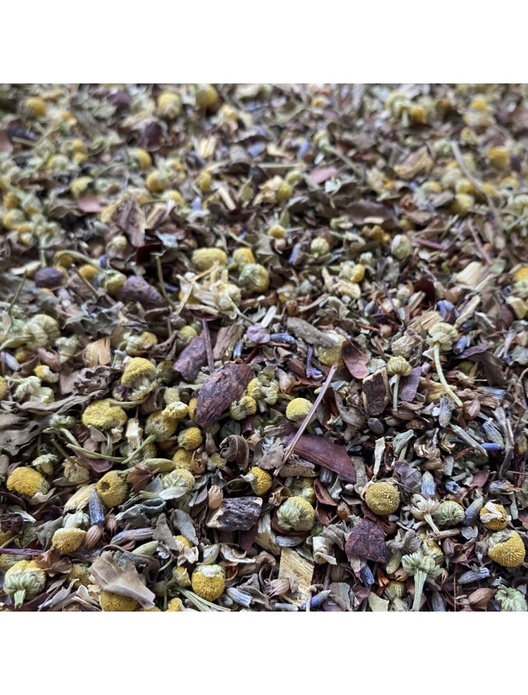 Image principale de la modale pour Détente Bio - Infusion Ayurvédique 70g