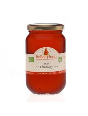 Image de Chestnut Honey Organic 480g - Powerfull and woody aromas - Honey Ballot-Flurin depuis Buy the products Ballot-Flurin at the herbalist's shop Louis