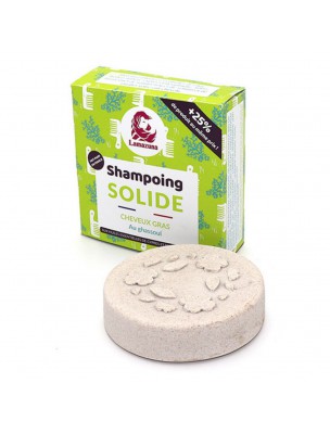 Image de Shampoing solide pour cheveux gras Vegan - Ghassoul 70 ml - Lamazuna depuis Shampoings pour teintures naturelles