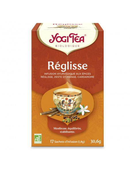 Réglisse - 17 sachets - Yogi Tea