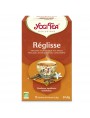 Image de Licorice - 17 bags - Yogi Tea via Buy Green Java Tea with 4 citrus fruits - Tea pleasure 100