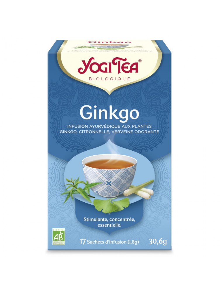 Image principale de la modale pour Ginkgo - Mémoire 17 sachets - Yogi Tea