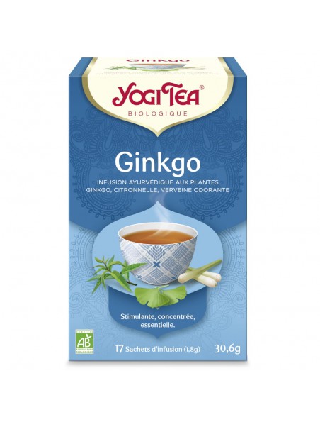 Ginkgo - Mémoire 17 sachets - Yogi Tea