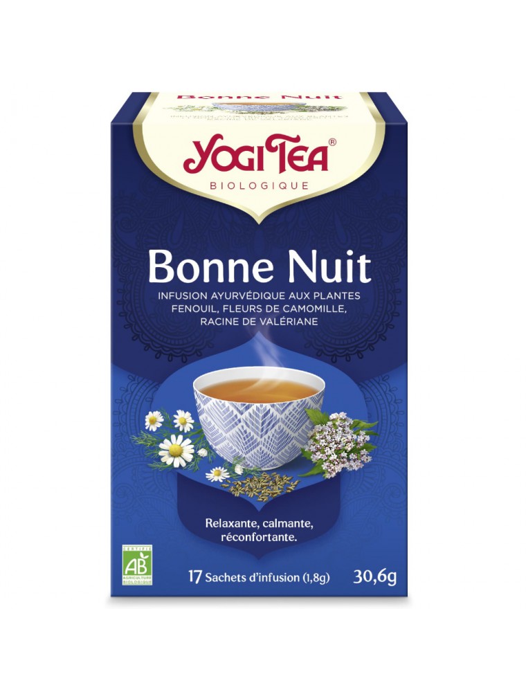 Image principale de la modale pour Bonne nuit - Sommeil 17 sachets - Yogi Tea