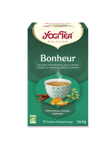 Image principale de Bonheur - Remonte le moral 17 sachets - Yogi Tea