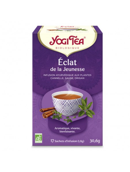 Image principale de Eclat de la Jeunesse - Plantes méditerranéennes 17 sachets - Yogi Tea