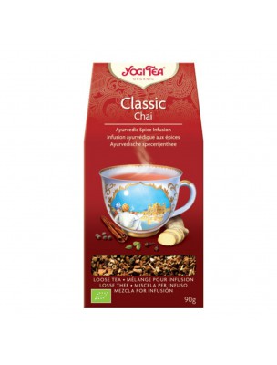 Image de Classic - Chaï 90g - Yogi Tea via Acheter Thé vert au Jasmin - Réconfortant 17 sachets - Yogi
