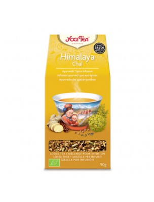 Image de Himalaya - Formule intemporelle Chaï 90g - Yogi Tea via Yogi Tea - Himalaya Infusion exotique 17 sachets