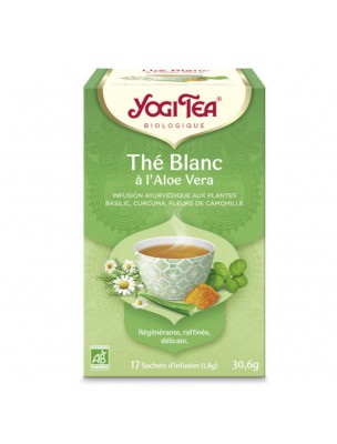 Image de Thé blanc - Bienfaisante, équilibrée et harmonieuse 17 sachets - Yogi Tea depuis louis-herboristerie