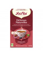 Image de Défenses naturelles Bio - Bienfaisant, réchauffant et à la vitamine C naturelle 17 sachets - Yogi Tea depuis Achetez nos thés en infusettes naturels et bio - Herboristerie en ligne