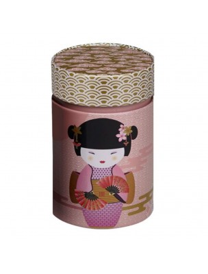Image de New Little Geisha Pink Tea Tin for 150 g of tea depuis Different tea caddies for valuable aroma preservation