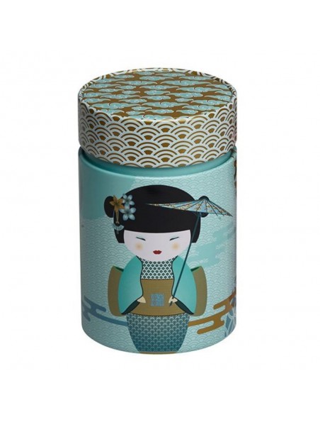 Image principale de Boîte à thé New Little Geisha Petrol pour 150 g de thé