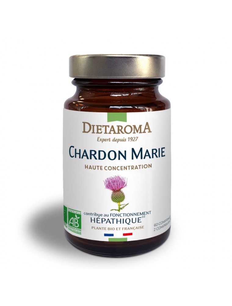 Image principale de la modale pour Chardon Marie Bio - Fonction Hépatique 60 comprimés - Dietaroma