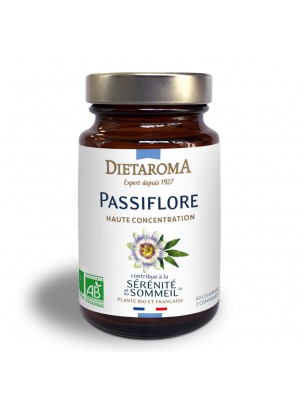 Image de Passiflore Bio - Sérénité et Sommeil 60 comprimés - Dietaroma depuis Achetez les produits Dietaroma à l'herboristerie Louis (3)