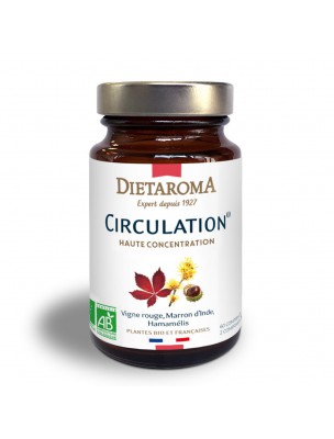 Image de Circulation Bio - Jambes Lourdes 60 comprimés - Dietaroma depuis Huile essentielle Hélichryse