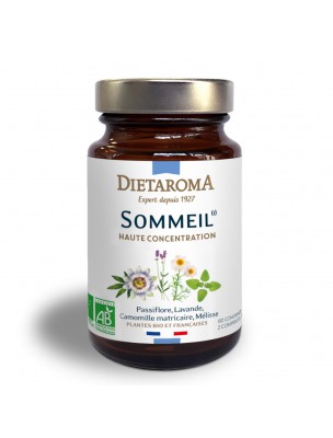 Image de Sommeil Bio - Endormissement et Sommeil 60 comprimés - Dietaroma depuis Achetez les produits Dietaroma à l'herboristerie Louis (3)