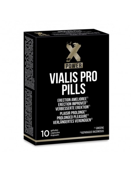 Image principale de Vialis Pro Pills - Erection et Retardant 10 gélules - LaboPhyto